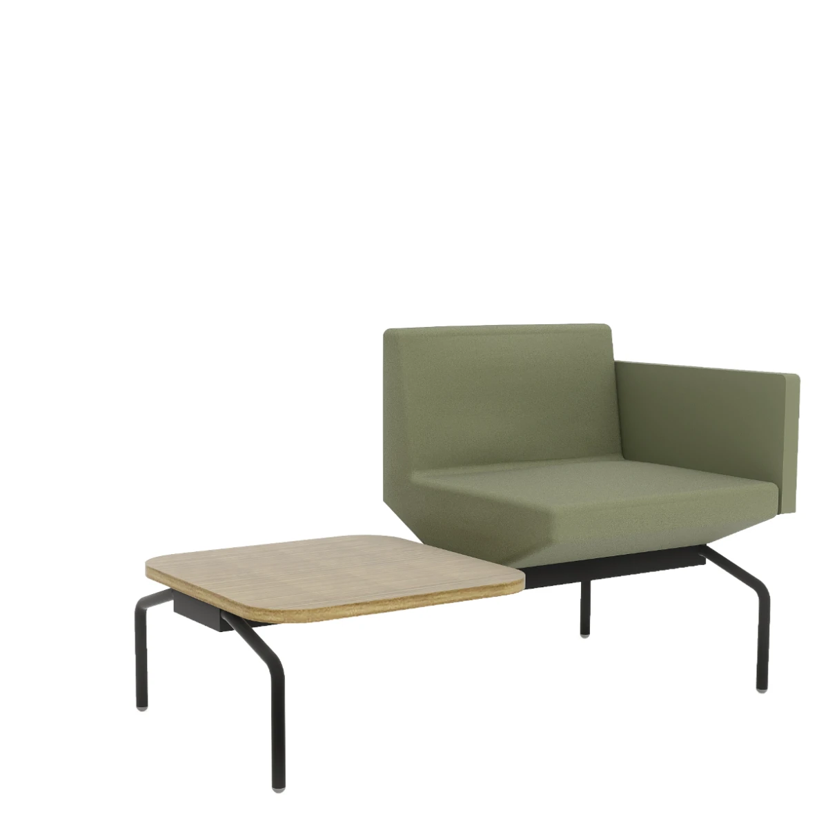Poltrona Space com mesa lateral